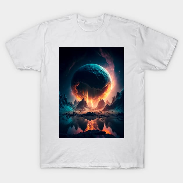 Collision T-Shirt by James Garcia